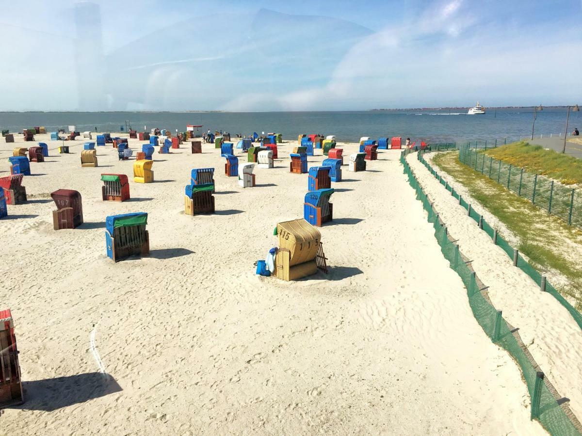 Huus Wattenmeer In Nessmersiel An Der Nordsee Dornum Luaran gambar